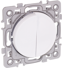 SQUARE double Va et vient blanc