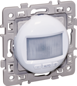 SQUARE Interrupteur automatique à détection de mouvement 3 fils (avec neutre) blanc