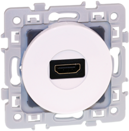 SQUARE prise HDMI blanc
