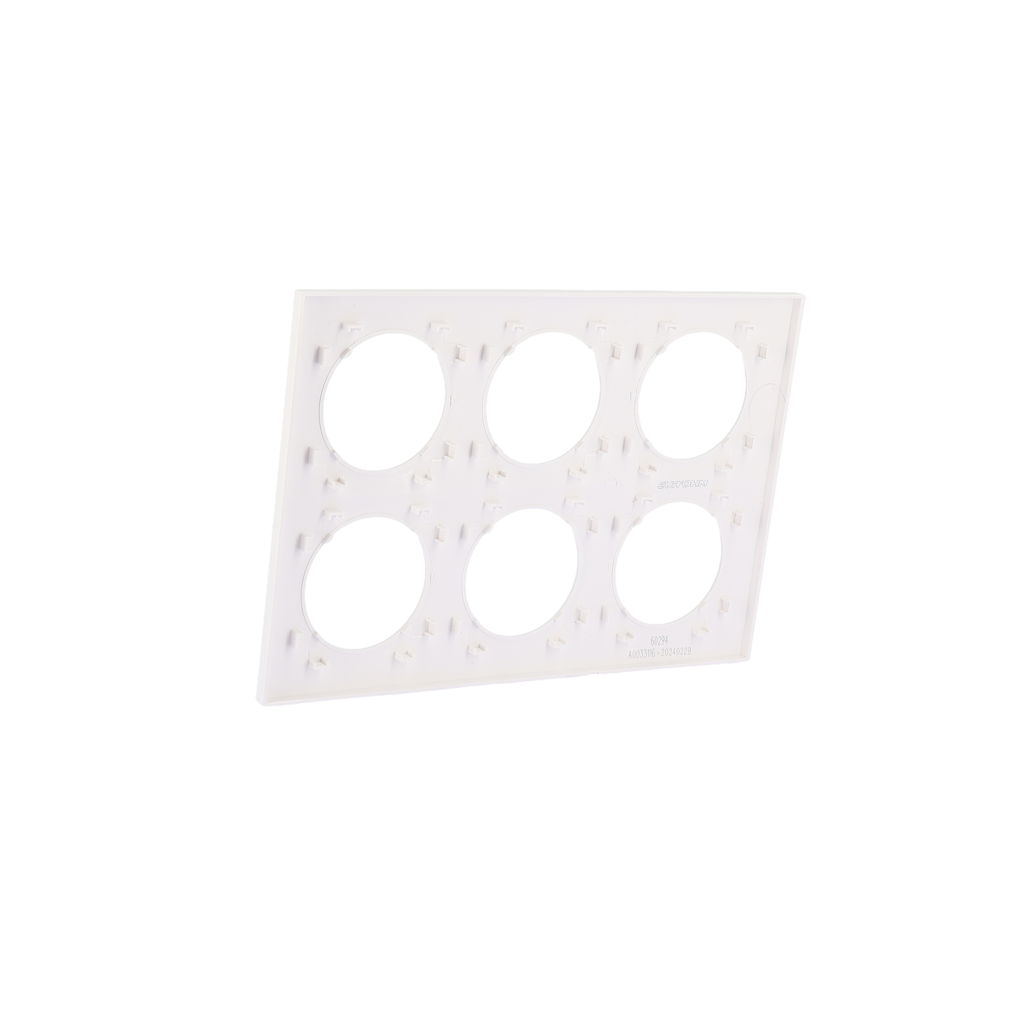 SQUARE Plaque d'habillage 2x3 postes blanc - Image 169