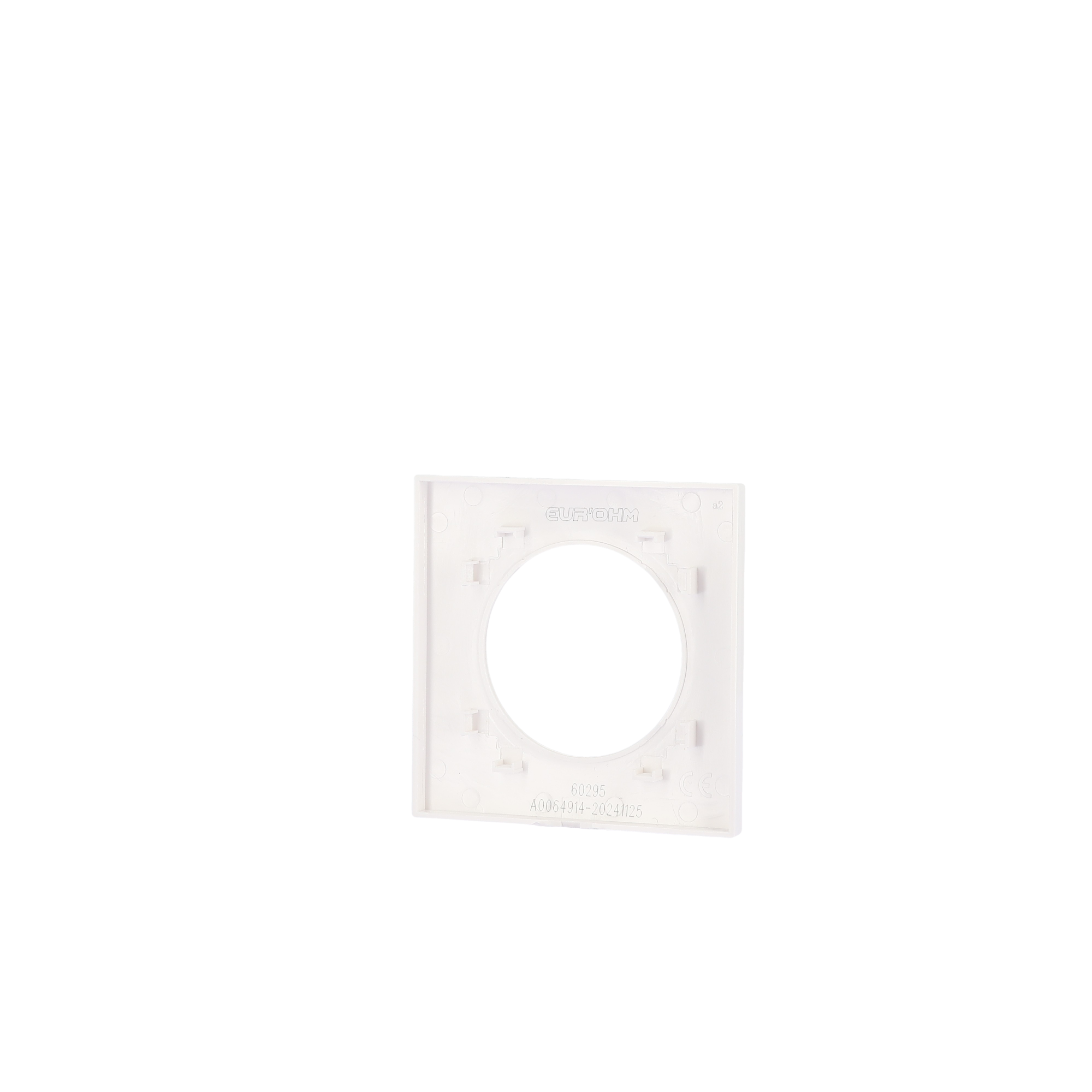 SQUARE Plaque d'habillage 1 poste blanc - Image 94