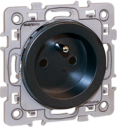SQUARE Prise 2P+T Vulcain
