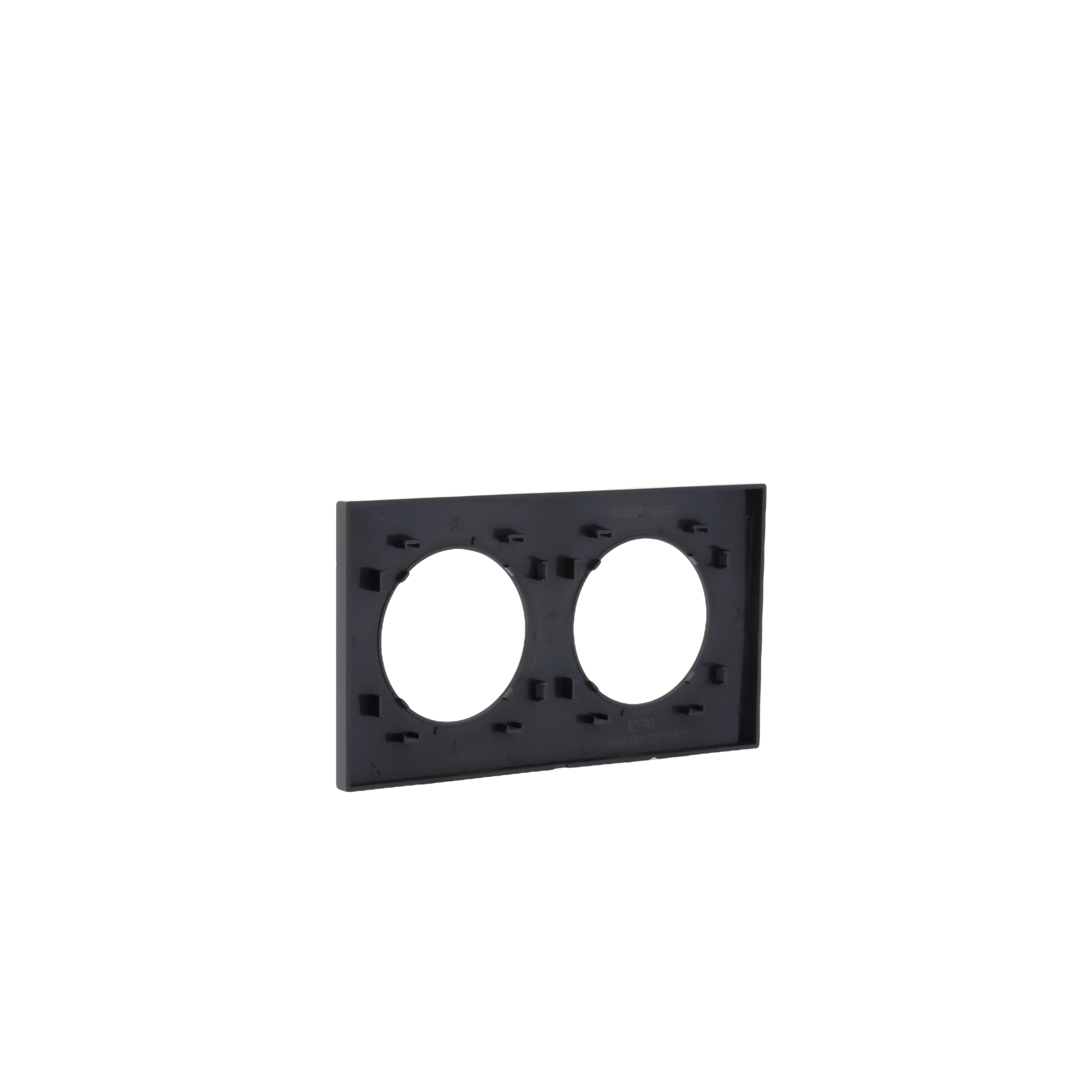 SQUARE Plaque d'habillage 2 postes entraxe 71mm Vulcain - Image 30