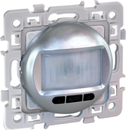 SQUARE Interrupteur automatique 2 ou 3 fils silver