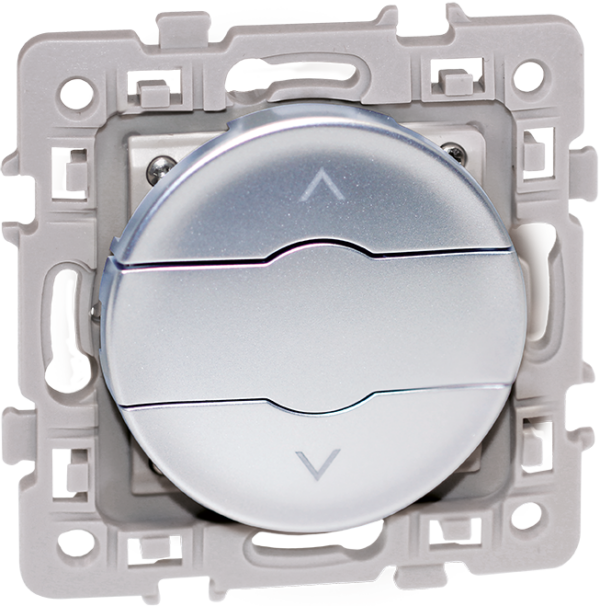 SQUARE inter VR 3 btns SILVER