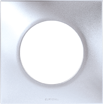SQUARE PLAQ SILVER 1P