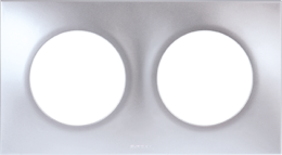 SQUARE PLAQ SILVER 2P ent71mm