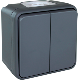 OXXO dble VV GRIS SAILLIE IP55