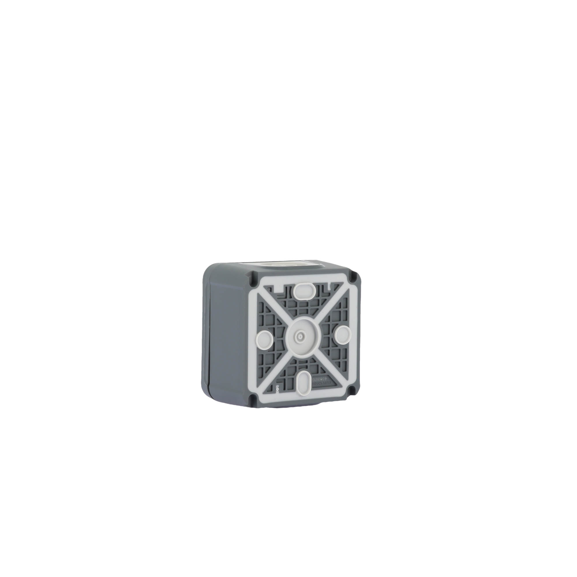 OXXO Poussoir gris saillie étanche IP55 - Image 94