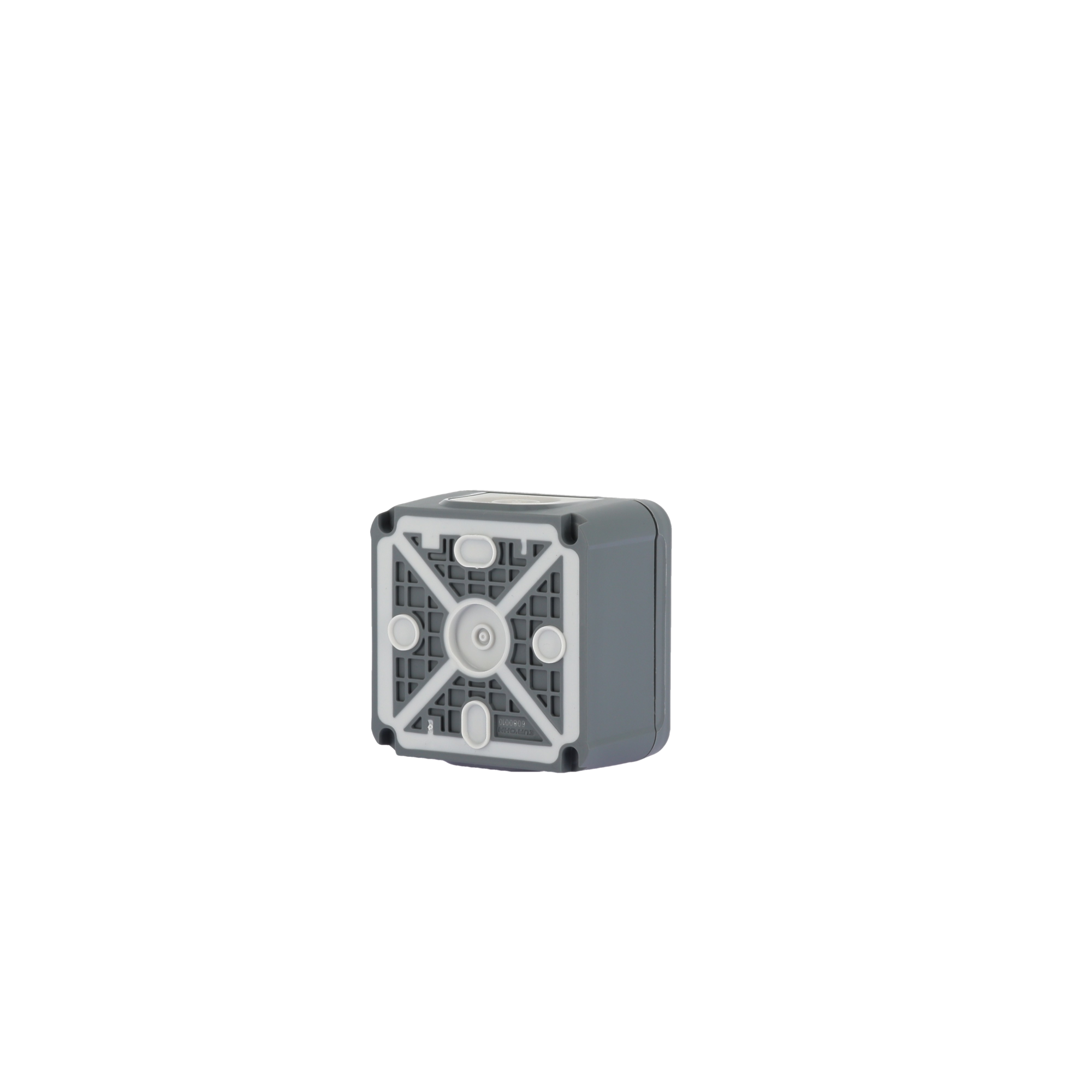 OXXO Poussoir gris saillie étanche IP55 - Image 93