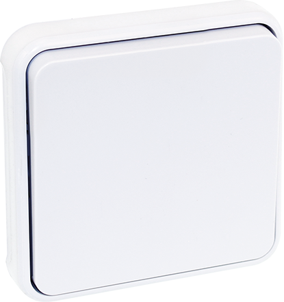 OXXO Mécanisme composable de poussoir blanc étanche IP55