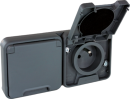 OXXO dblePC2P+T  IP55GRIS ENC.
