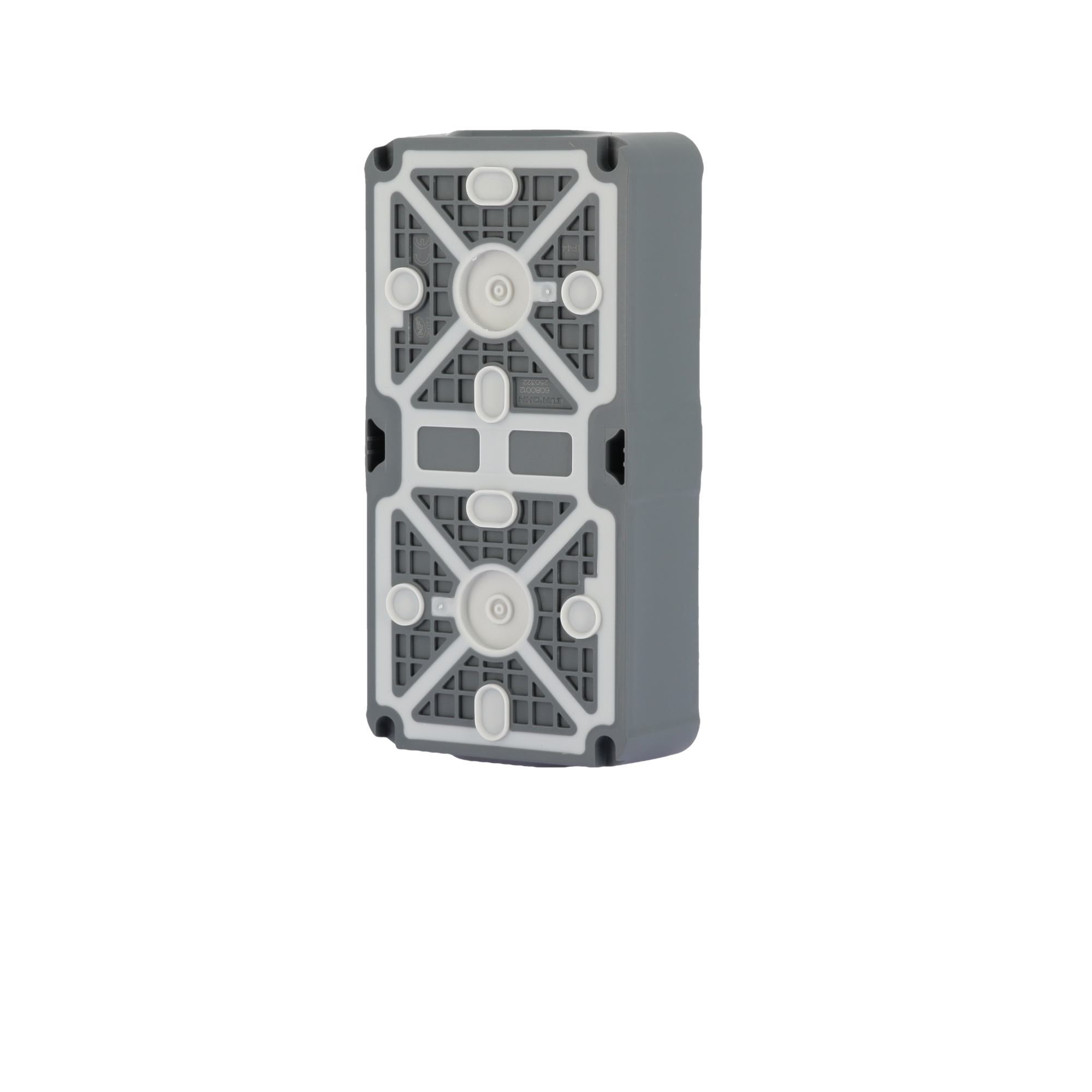OXXO Boite 2P gris verticale saillie - Image 93