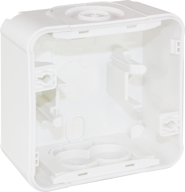 OXXO Boite 1P blanc saillie