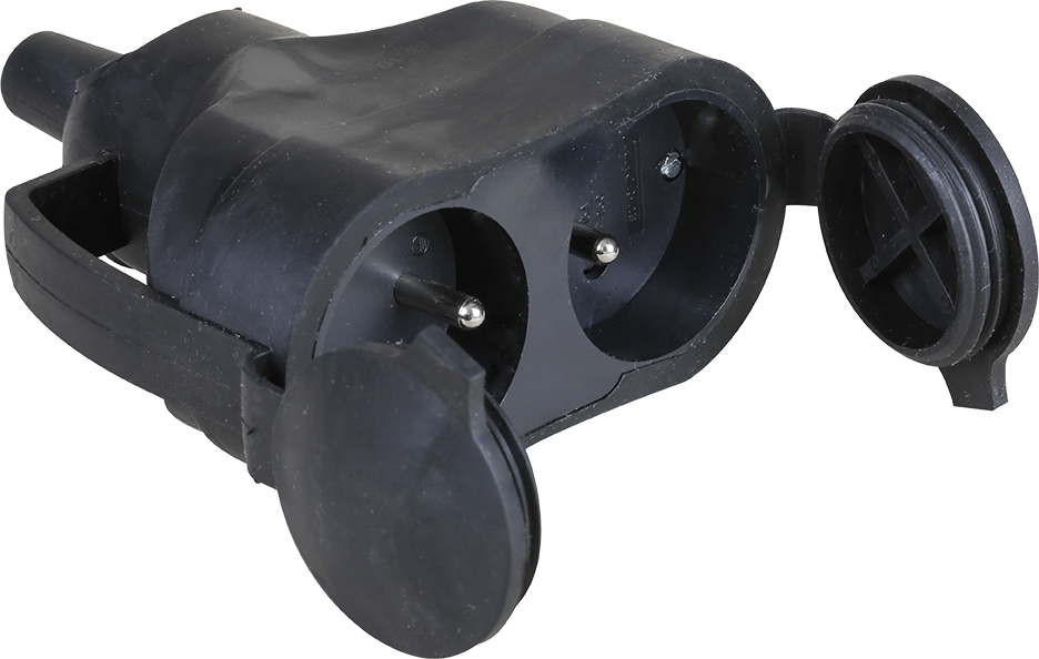 2x16A femel. caou.IP65 bague 2x16A IP44