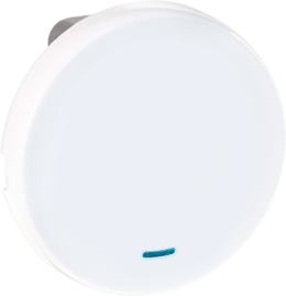 COMETE Poussoir lumineux ou témoin blanc