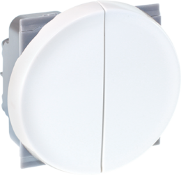 COMETE Double Poussoir blanc