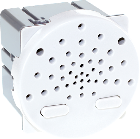 COMETE Poussoir carillon blanc