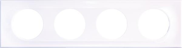 COMETE Plaque 4P Classic White
