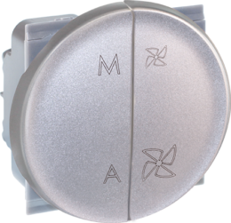COMETE Commande VMC 2 vitesses + Marche/Arrêt SILVER
