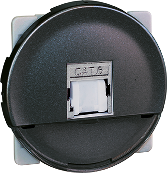 COMETE Prise RJ45 blindée Cat.6A STP (Grade3 TV) Vulcain