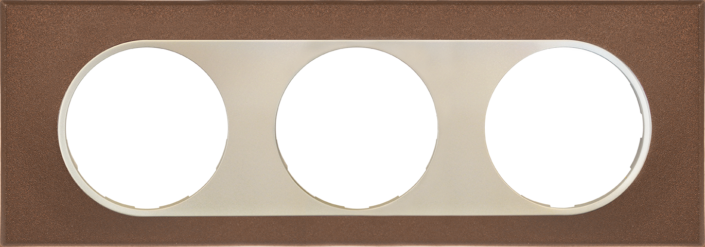 COMETE Plaque 3 postes FUTURE