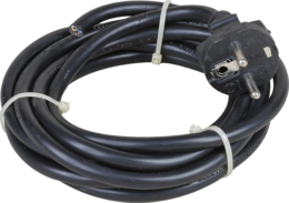 Cordon   3x1.5mm² 5m noir