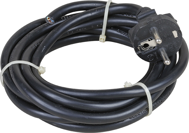Cordon 3x1.5mm² 5m noir