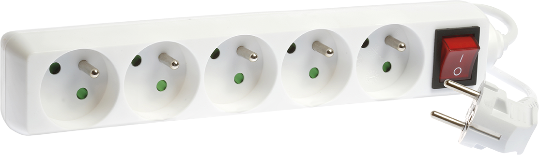 Bloc5pr.2P+T blanc inter. 4m