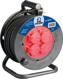 Enrouleur étanche IP44 3x1,5mm²  40m