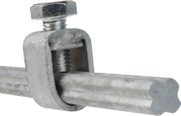 Piquet terre cruciforme 1m galvanisé