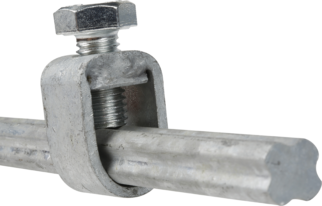 Piquet terre cruciforme 1m galvanisé