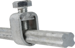 Piquet terre cruciforme 1,5m galvanisé