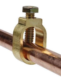 Piquet terre 1m cuivré (cuivrage 25µm)