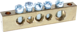 Barrette laiton 5 trous