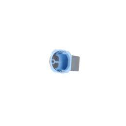 Boite d'appareillage AIR'metic pour micromodule 1 poste Ø67/68x40mm pour cloisons creuses