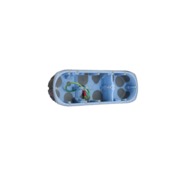 Boite d'appareillage AIR'metic faradisée 3 positionstes profondeur 50mm entraxe 71mm pour cloisons sèches