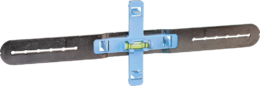 Accessoire + niveau pour aide à l'installation des boites d'appareillage pour maconnerie