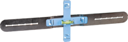 Accessoire + niveau pour aide à l'installation des boites d'appareillage pour maconnerie