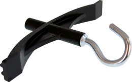 Accessoire plastique de fixation luminaire