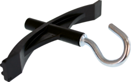 Accessoire plastique de fixation luminaire