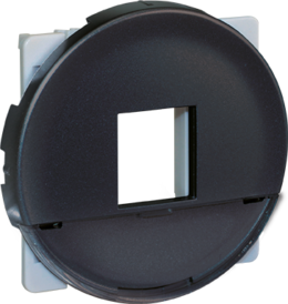 COMETE Plastron pour noyau de prise RJ45 format Keystone ( noyau non fourni) VULCAIN