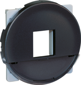 COMETE Plastron pour noyau de prise RJ45 format Keystone ( noyau non fourni) VULCAIN