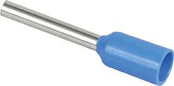 Embout  0,75² bleu