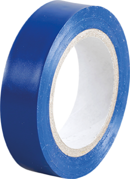 Ruban isolant bleu largeur 15mm, longueur 10m