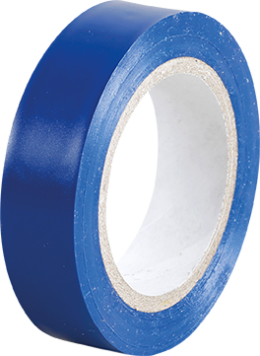 Ruban isolant bleu largeur 15mm, longueur 10m