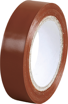 Ruban isolant brun largeur 15mm, longueur 10m