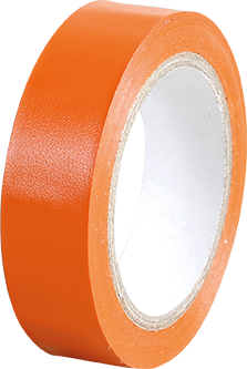 Ruban isolant orange largeur 15mm, longueur 10m
