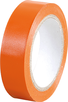 Ruban isolant orange largeur 15mm, longueur 10m