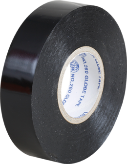 Ruban isolant noir largeur 19mm, longueur 20m